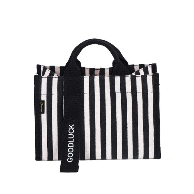 Cartera Bolso Rayado Milos Con Asa Regulable Moda Estilo