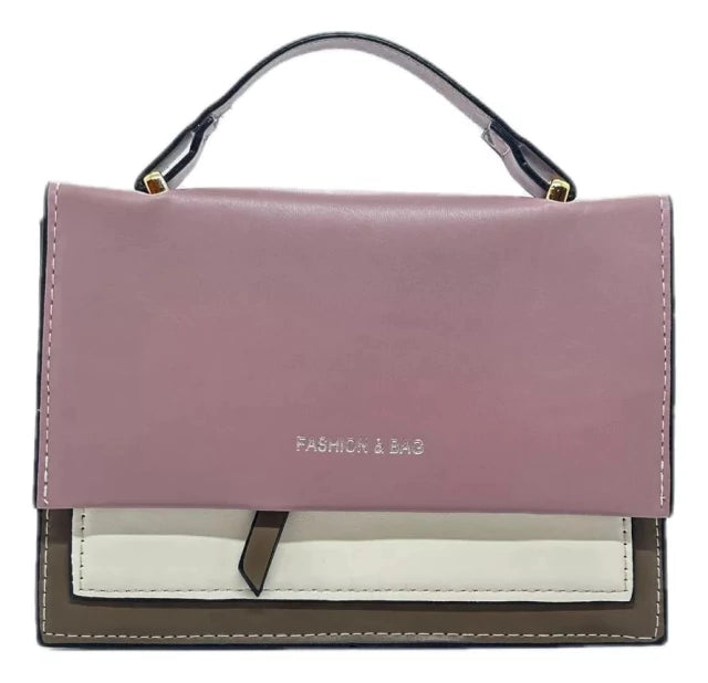 Cartera Minibag Isa Combinada Solapa Mini Maletin