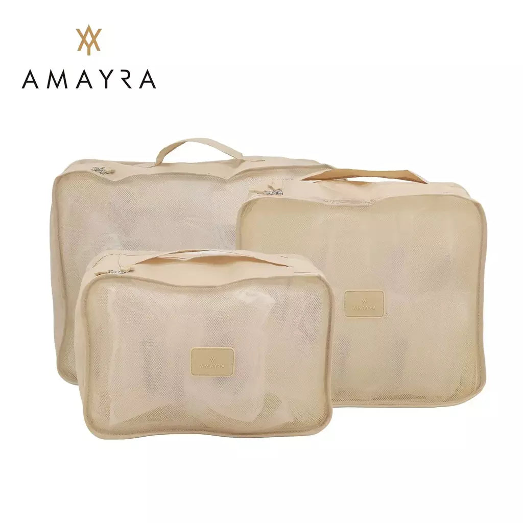 Organizador De Viaje 6 Piezas Amayra Equipaje Travel Amplio