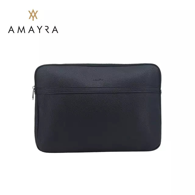 Funda Porta Notebook Laptop Cuero pu Combinada Oficina Amayra