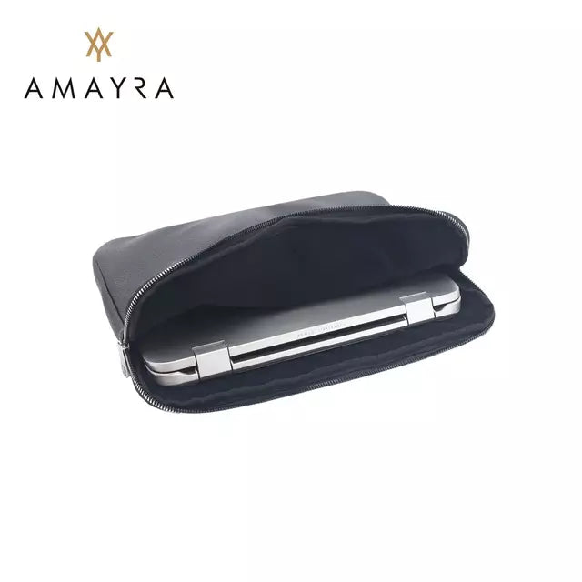 Funda Porta Notebook Laptop Cuero pu Combinada Oficina Amayra
