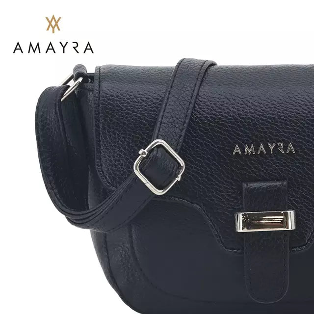 Cartera Mujer Bolso Morral Amayra Estilo Saddle Bag Moda
