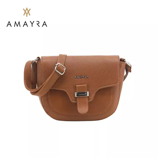 Cartera Mujer Bolso Morral Amayra Estilo Saddle Bag Moda