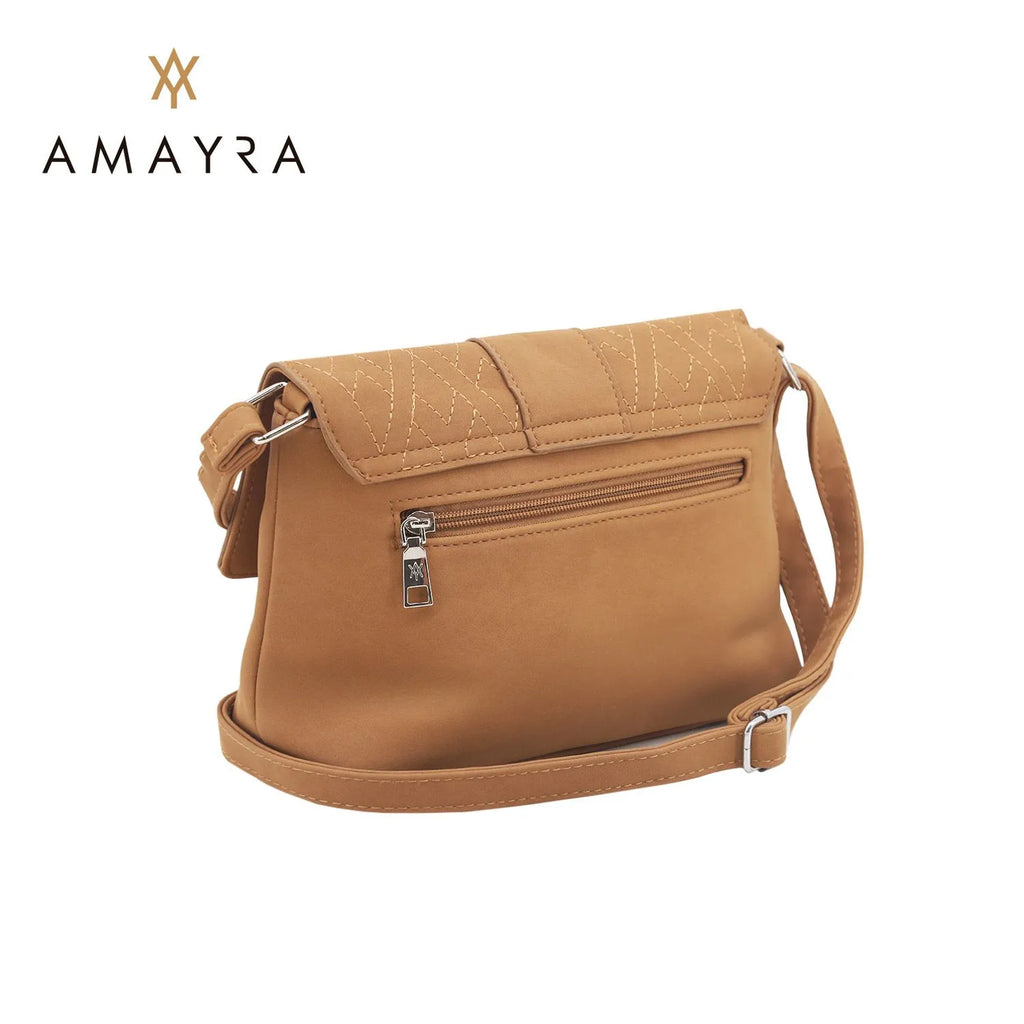 Cartera Bolso Mujer Amayra Bandolera Estilo Gamuzado Moda