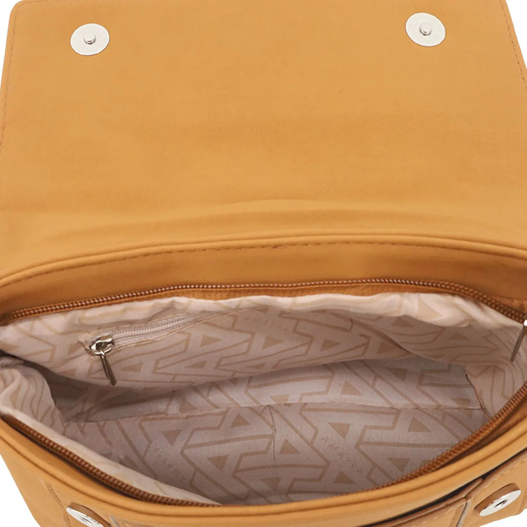 Cartera Bolso Mujer Amayra Bandolera Estilo Gamuzado Moda