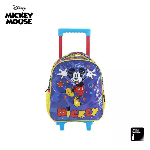 Mochila con carro disney mickey 12" Vuelta al Cole