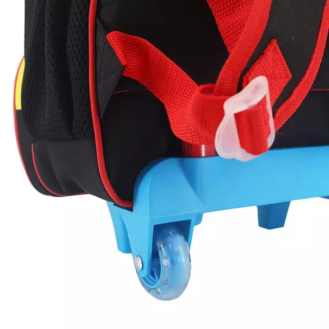 Mochila con carro disney mickey 16" colores alegres