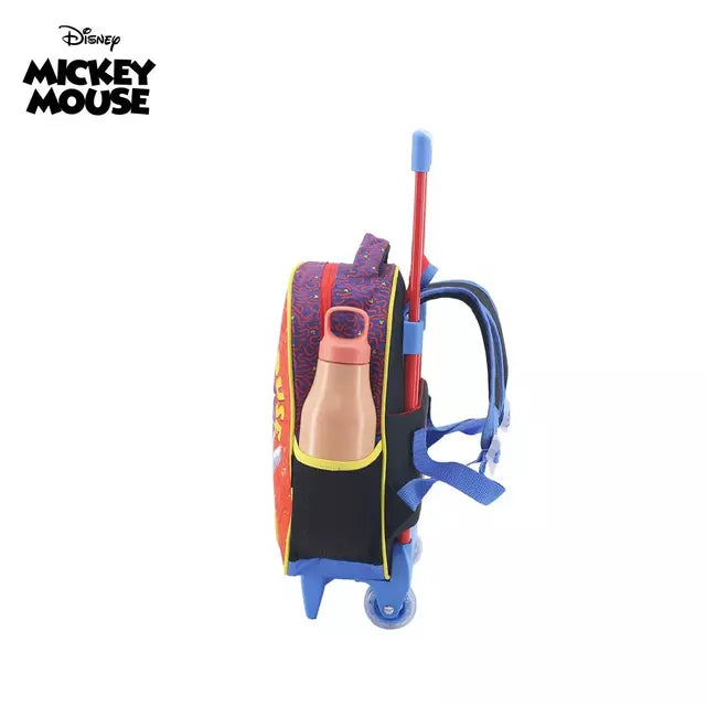 Mochila con carro disney mickey 12" Estrella