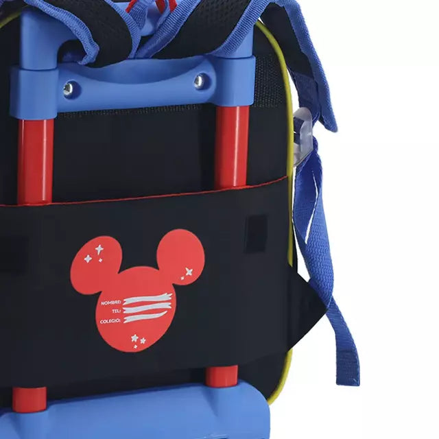 Mochila con carro disney mickey 12" Estrella