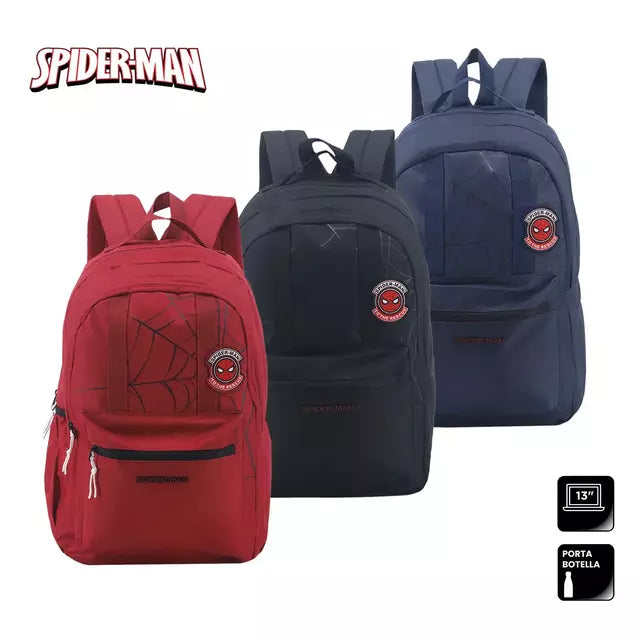 Mochila spiderman 18" Aventuras Aracnidas