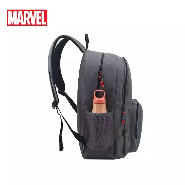 Mochila Avengers escolar con diseño estampado sutil comoda amplia