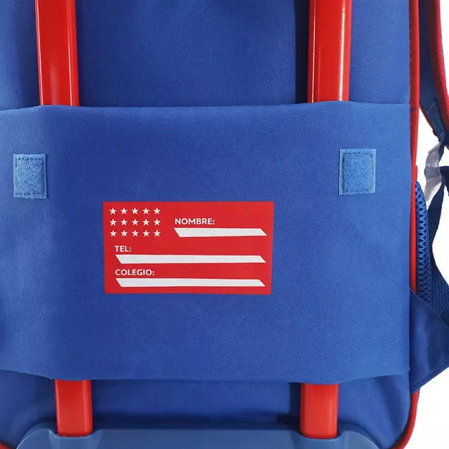 Mochila Capitan America con ruedas comoda a la moda
