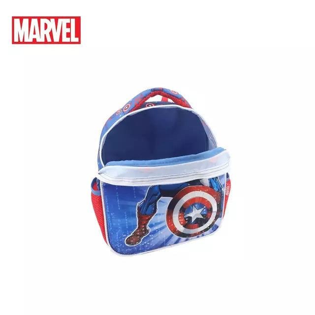 Mochila Capitan America 12" Escolar Licencia Oficial