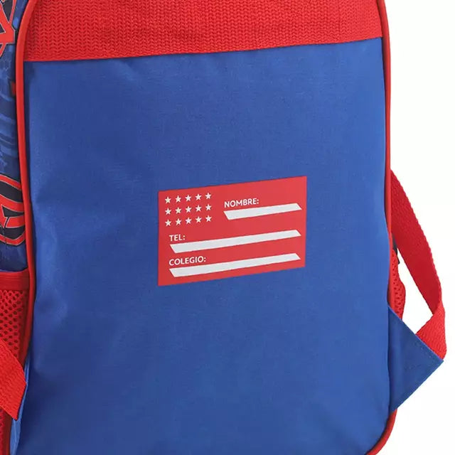 Mochila escolar Avengers 14" amplia comoda ideal para la vuelta a clases
