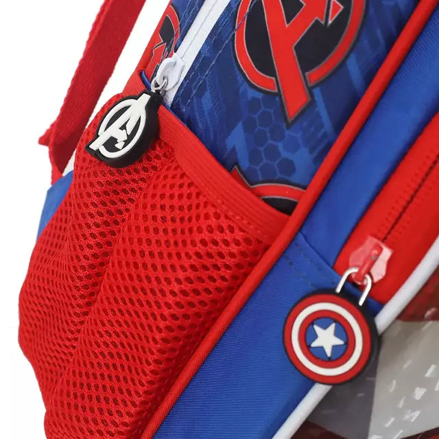 Mochila escolar Avengers 14" amplia comoda ideal para la vuelta a clases