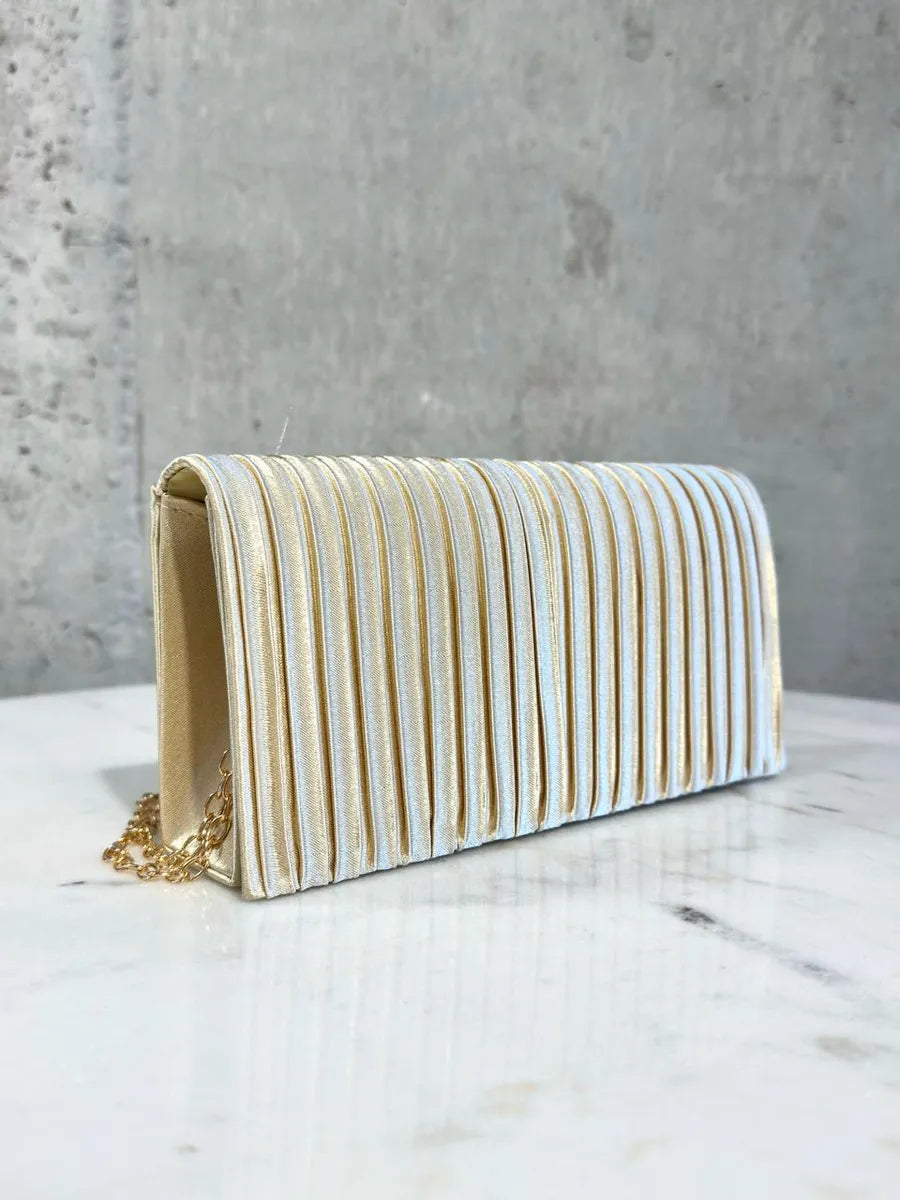 Cartera De Mujer Satin Clutch Fiesta Boda Sobre Noche
