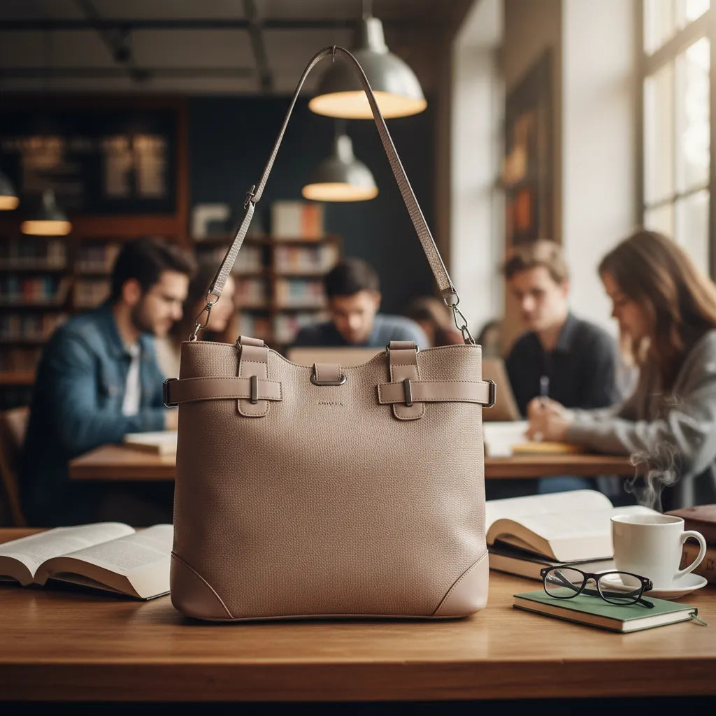 Cartera Bolso Tote Bag Mujer Amayra Universitario Grande