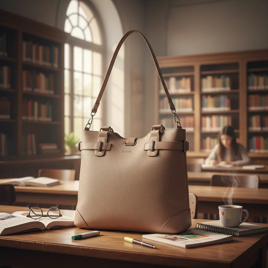 Cartera Bolso Tote Bag Mujer Amayra Universitario Grande