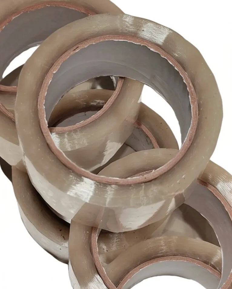 Cinta De Embalar X6 Transparentes 48x80 Calidad Resistente x 6 unidades