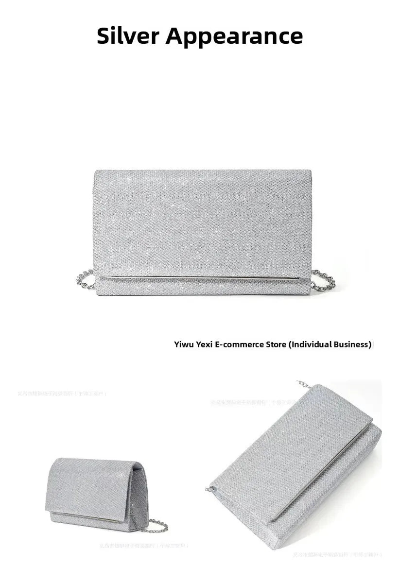 Cartera De Mujer Importada Clutch Liso Fiesta Boda Evento Noche