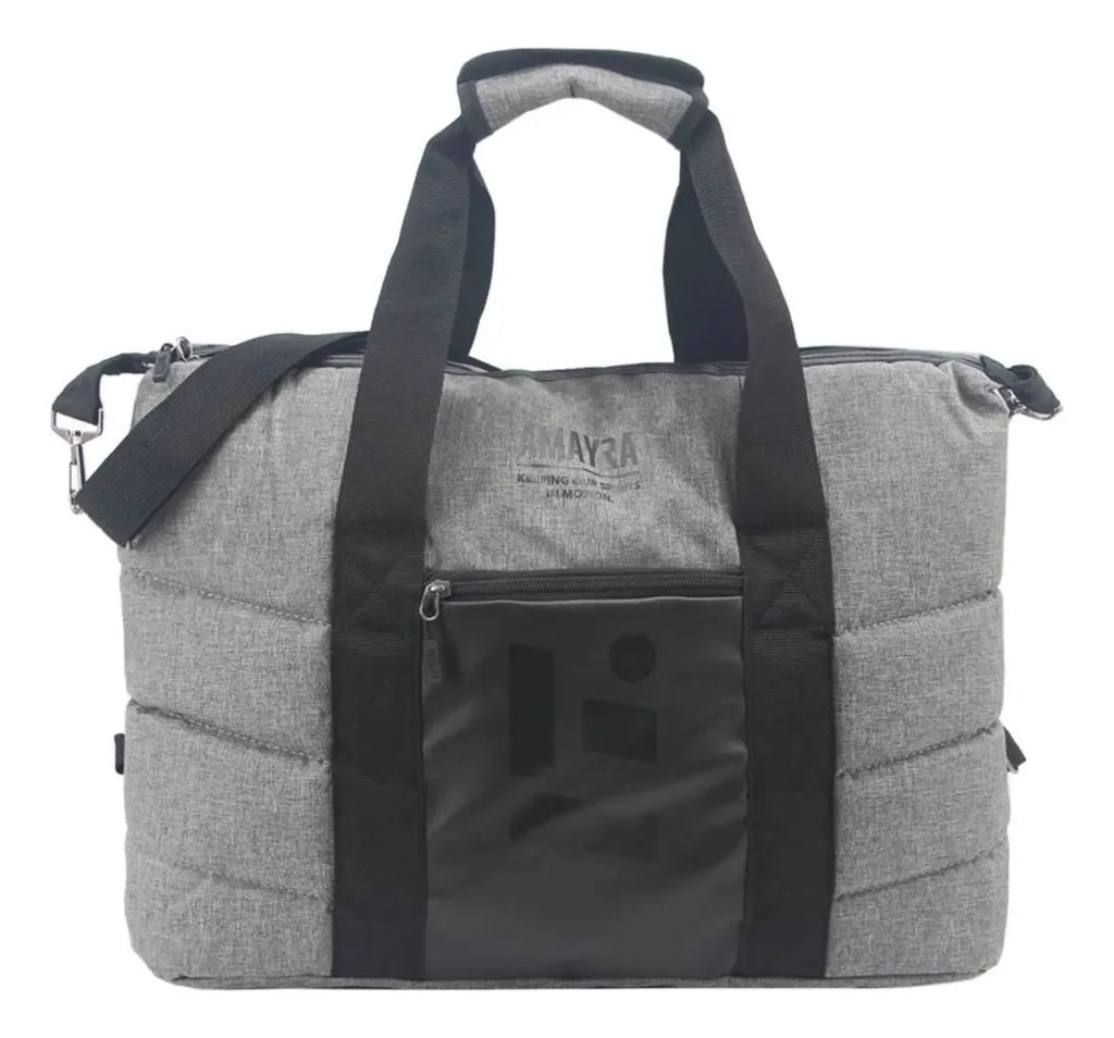 Bolso Deportivo Unisex Amayra Acolchonado Espacioso Bolsillo Camel