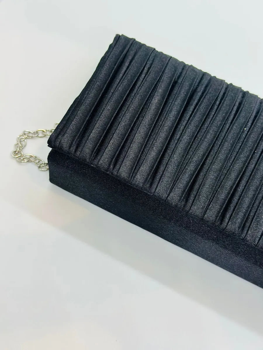 Cartera De Mujer Satin Clutch Fiesta Boda Sobre Noche