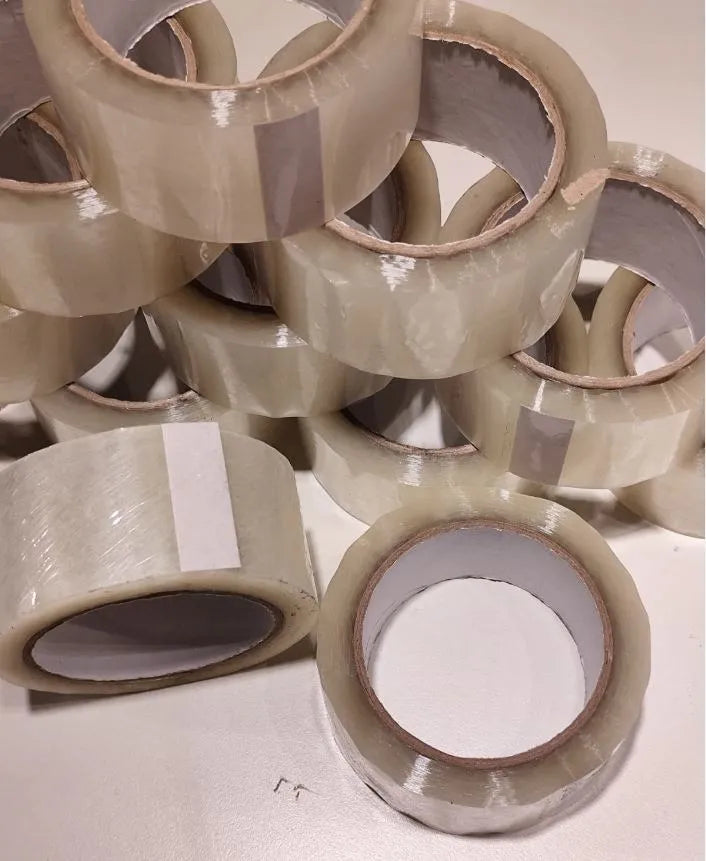 Cinta De Embalar X6 Transparentes 48x80 Calidad Resistente x 6 unidades