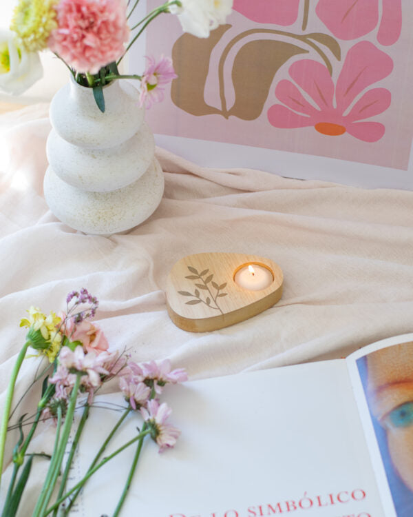 Porta velas decorativo estilo chic adorno varios modelos