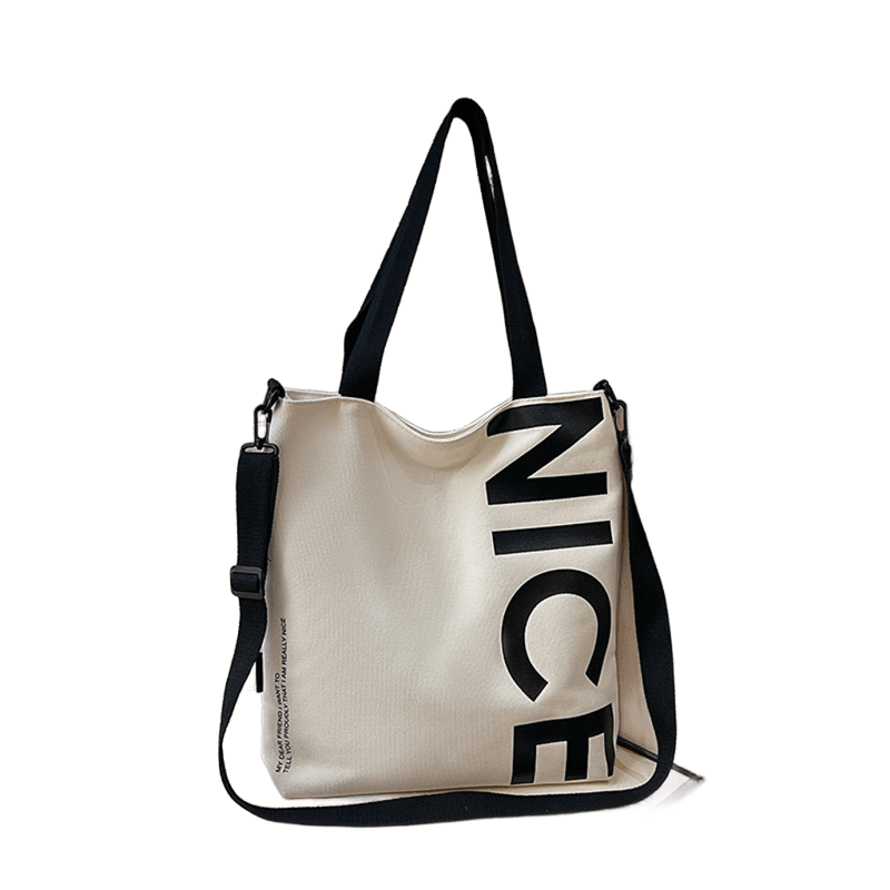 Cartera Bolso Urbano Universitario NICE Estampado con correa