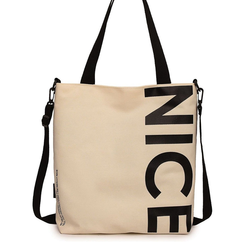 Cartera Bolso Urbano Universitario NICE Estampado con correa