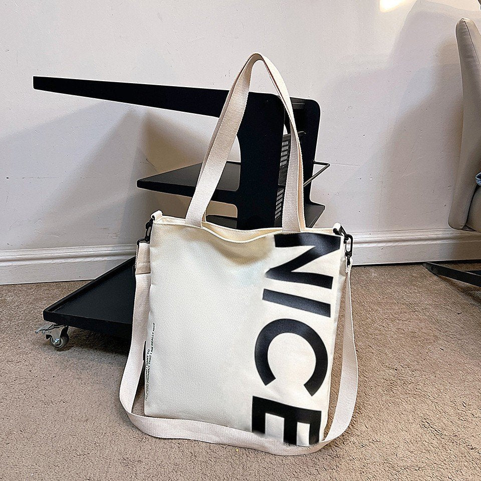 Cartera Bolso Urbano Universitario NICE Estampado con correa