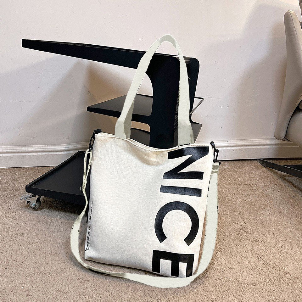 Cartera Bolso Urbano Universitario NICE Estampado con correa