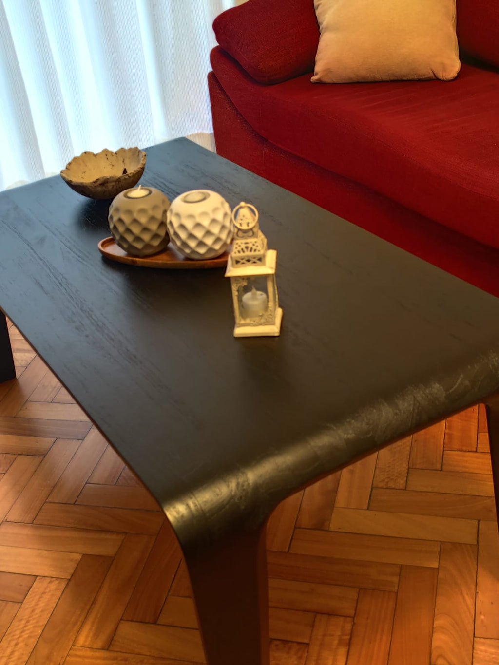 Mesa Ratona Madera Diseño Estilo Moderno Maciza