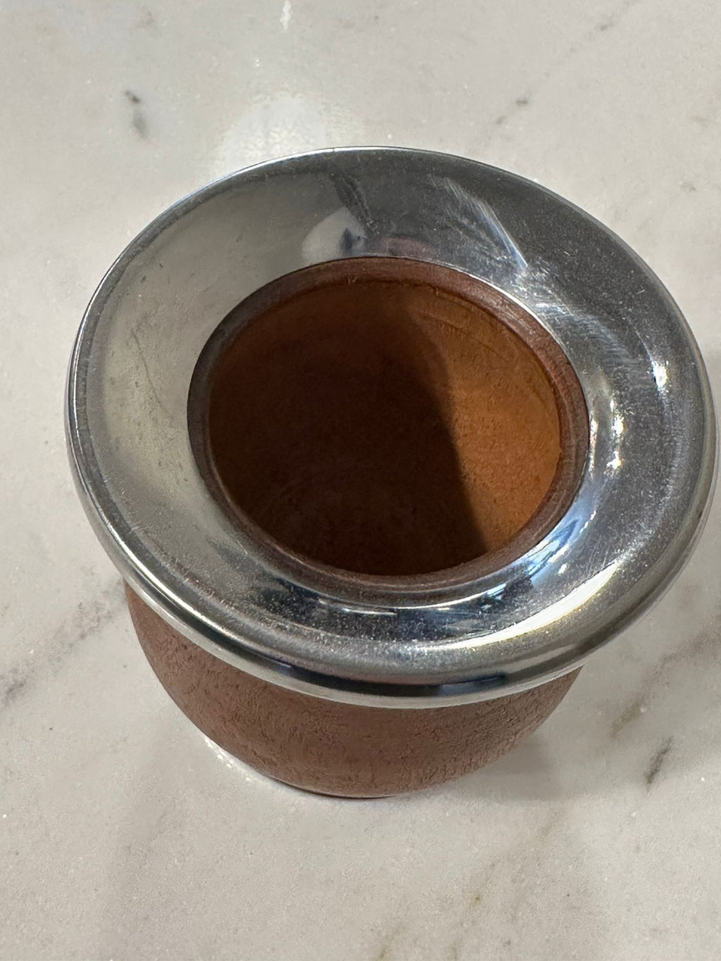 Mate Madera Algarrobo Acero Inoxidable Amorio