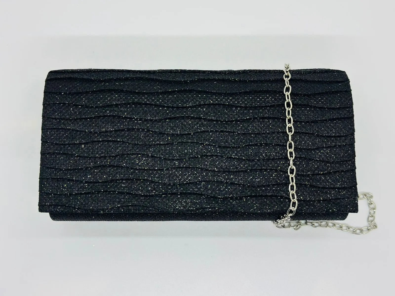 Clutch Lineas Onduladas Elegante Noche