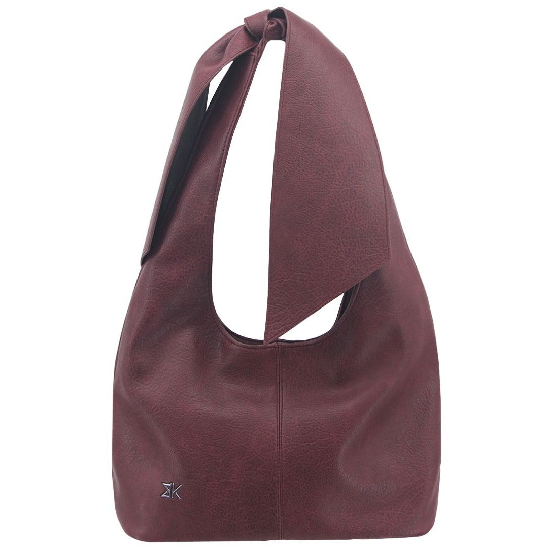 Cartera Bolso Mujer Berkana Amayra Hobo Moda Lazo Moño Moda