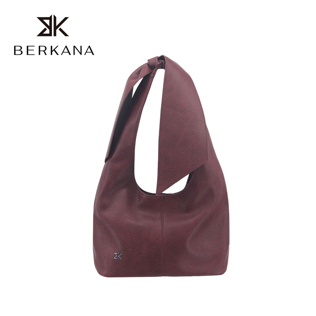 Cartera Bolso Mujer Berkana Amayra Hobo Moda Lazo Moño Moda