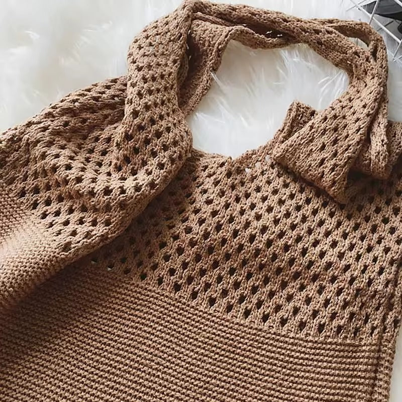 Bolso Playero Tejido Crochet  Maui