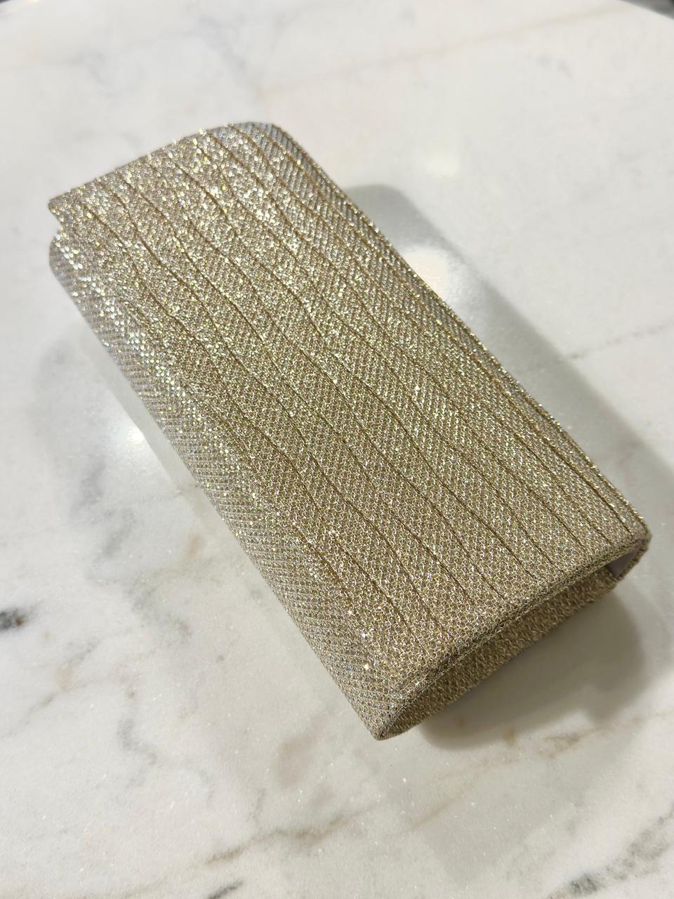 Clutch Lineas Onduladas Elegante Noche