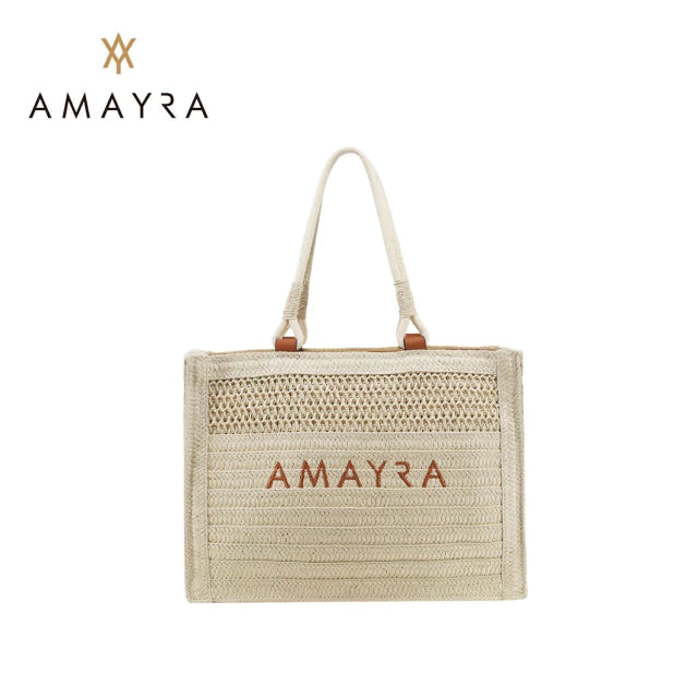 Cartera Mujer Bolso Tote Bag Amayra Calado Playa Verano Moda