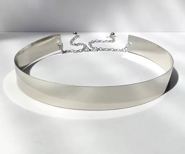 Cinto Caderin Rigido metalico Boda Fiesta Evento Moda