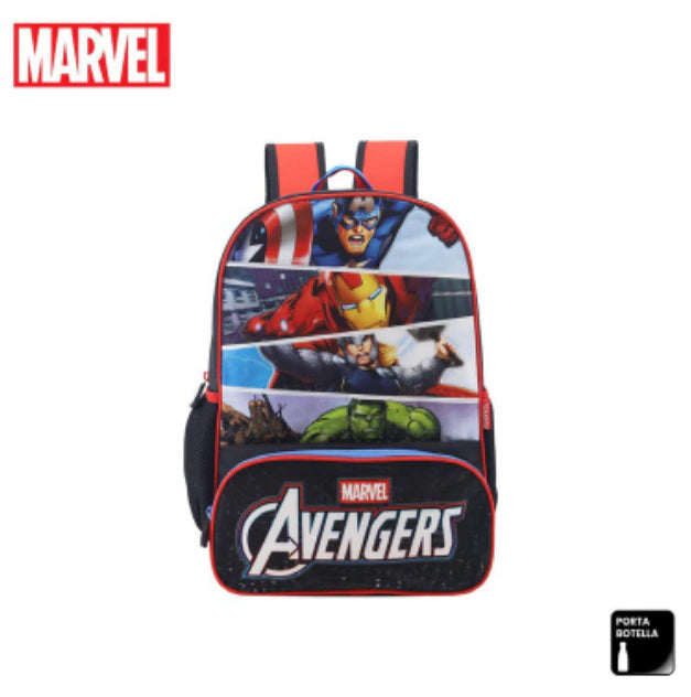 MOCHILA AVENGERS 16" Escolar Amplia Comoda