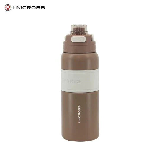 Botella Deportiva Unicross 800 ml con Interior Metálico y Sorbete