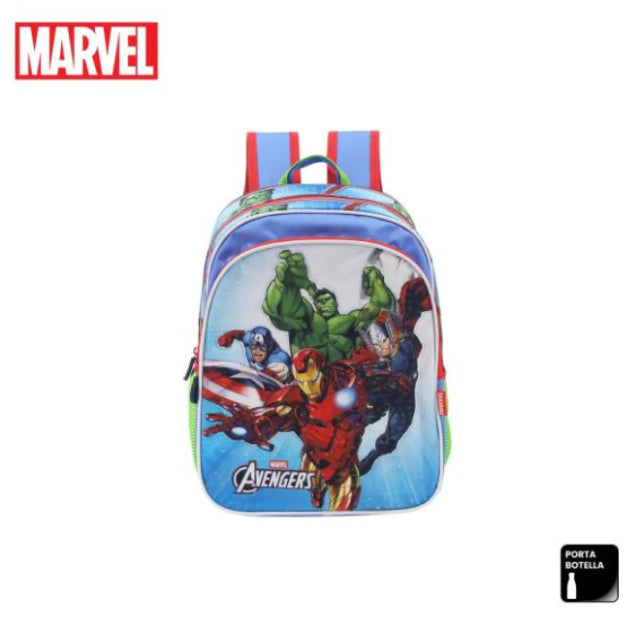 Mochila escolar Avengers 14" amplia comoda ideal para la vuelta a clases
