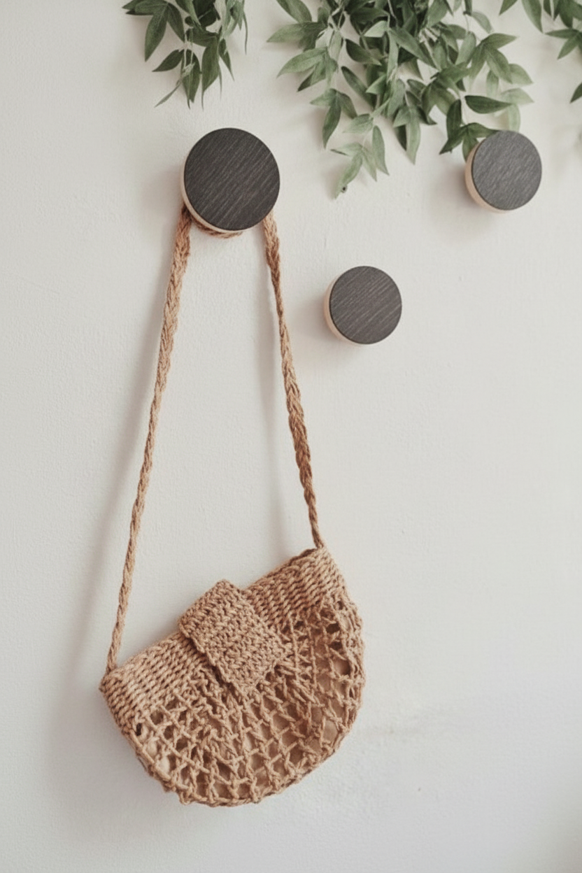 Perchero Praga Circular Ebano – Set x3 | Ideal para Hogar, Dormitorio o Recibidor