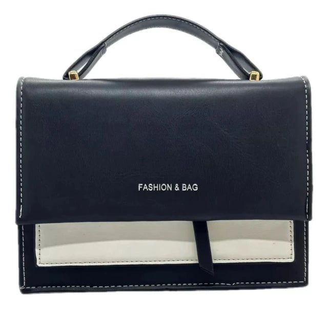 Cartera Minibag Isa Combinada Solapa Mini Maletin