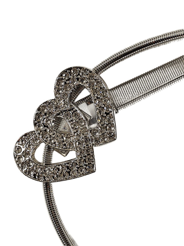 Cinto Caderin Elastizado Metalizados con Strass Varios Diseños