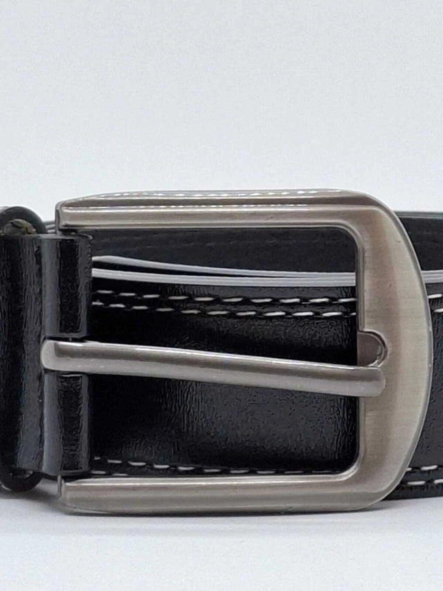 Cinto Cinturon De Hombre Con Detalle De Costura Comodidad