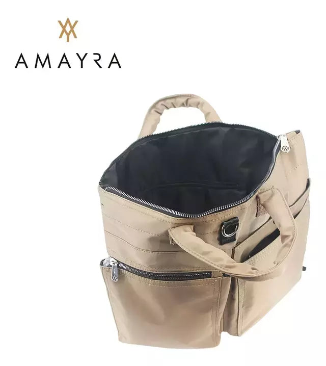 Cartera Mujer Amayra Safari Reforzado con correa Moda
