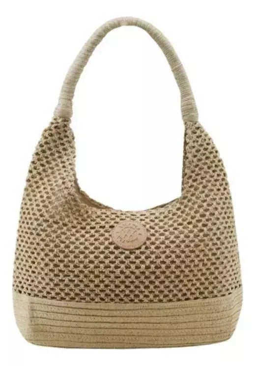 Cartera Bolso Mujer Amayra Estilo Hobo Playa Verano Moda